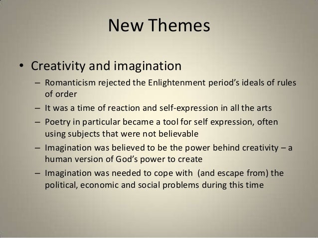 Romanticism ideals